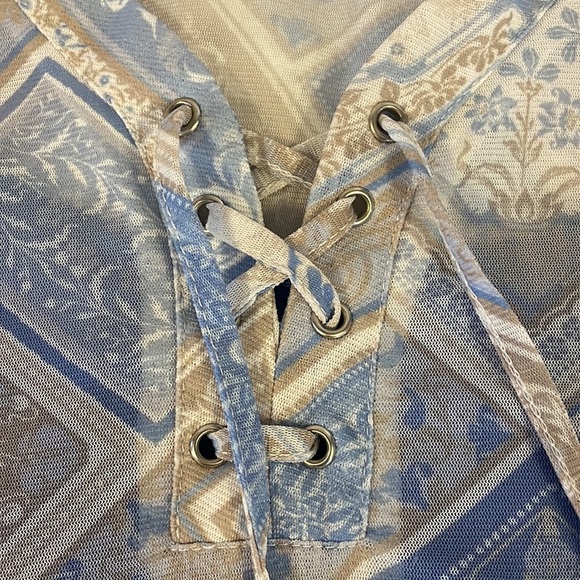 Hearts of Palm Sheer Blouse with cami SzS - Picture 8 of 8